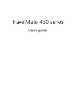 Acer TravelMate 430 User Manual preview