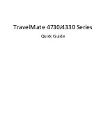 Preview for 1 page of Acer TravelMate 4330 Series Quick Manual