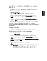 Preview for 49 page of Acer TravelMate 4400 Manual Do Utilizador