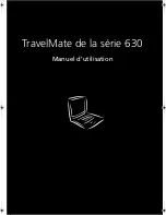 Acer TravelMate 630 series Manuel D'Utilisation preview