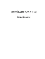 Acer TravelMate 650 Series Guía Del Usuario preview