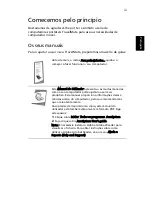 Preview for 3 page of Acer TravelMate 8100 Manual Do Utilizador