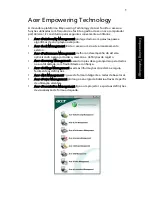 Preview for 11 page of Acer TravelMate 8200 Manual Do Utilizador