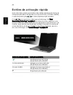 Preview for 36 page of Acer TravelMate 8210 Manual Do Utilizador