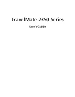 Acer TRAVELMATE TravelMate 2350 User Manual preview