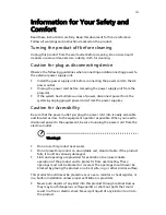 Preview for 3 page of Acer U5200 Series User Manual