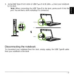 Preview for 7 page of Acer USB 3.0 Dock U301 User Manual