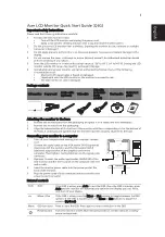 Preview for 1 page of Acer V193WEJB Quick Start Manual