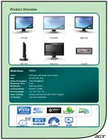 Предварительный просмотр 3 страницы Acer V203HQ Brochure & Specs