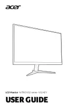 Acer VG2 Series User Manual preview