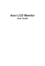 Acer VG271U User Manual preview