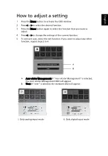 Предварительный просмотр 23 страницы Acer X203Wbd User Manual