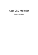 Предварительный просмотр 1 страницы Acer XB253Q User Manual