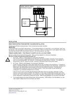 Предварительный просмотр 2 страницы aci DRN3.1 Installation And Operation Instructions