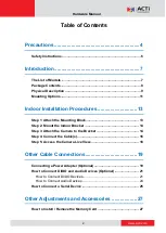 Preview for 2 page of ACTi E213 Hardware Manual