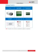 Preview for 8 page of ACTi E213 Hardware Manual