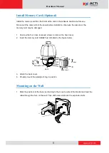 Предварительный просмотр 11 страницы ACTi Z950 Hardware Manual