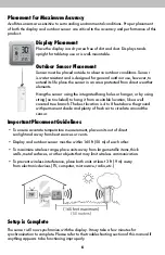 Предварительный просмотр 6 страницы AcuRite 00777 Instruction Manual