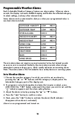 Preview for 16 page of AcuRite 01500 Instruction Manual