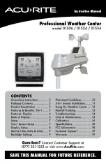 AcuRite 01506 Instruction Manual preview