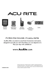 Preview for 20 page of AcuRite 01506 Instruction Manual