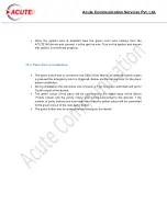 Preview for 11 page of Acute 140 User Manual