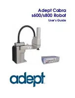 adept technology Cobra s600 User Manual preview