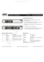 Предварительный просмотр 1 страницы ADTRAN 500 Series Quick Start Manual