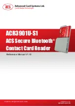 Advanced Card Systems ACR3901U-S1 Reference Manual preview