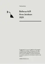 &Tradition Bellevue AJ9 Arne Jacobsen 1929 Instructions preview
