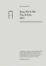 &Tradition Betty TK7 Instructions preview