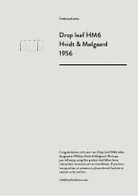 &Tradition Drop leaf HM6 Instructions preview