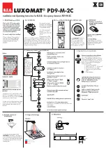 B.E.G. LUXOMAT PD9-M-2C Installation And Operating Instruction предпросмотр