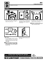 Preview for 2 page of B-K lighting MB2 Installation Instructions