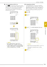 Preview for 121 page of Baby Lock Altair 2 Instruction & Reference Manual