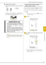 Preview for 153 page of Baby Lock Altair 2 Instruction & Reference Manual