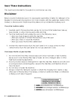 Preview for 8 page of Baby Lock BLRG20ST Instruction And Reference Manual