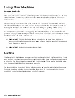 Preview for 18 page of Baby Lock BLRG20ST Instruction And Reference Manual