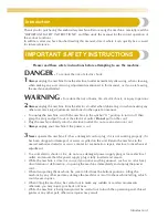 Preview for 3 page of Baby Lock Enterprise BNT10L Instruction And Reference Manual