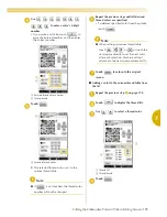 Preview for 201 page of Baby Lock Enterprise BNT10L Instruction And Reference Manual