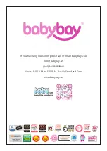 Предварительный просмотр 9 страницы babybay ORIGINAL Assembly Instructions Manual