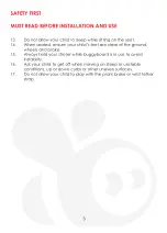 Preview for 4 page of Babybee Orbit Instruction Manual