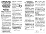 Preview for 2 page of BaByliss PRO UVFOIL BLFS2A Operating Instructions Manual