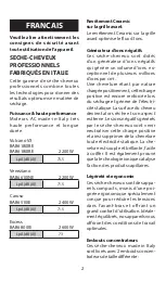 Preview for 2 page of BaByliss PRO Vulcano V3 Quick Manual