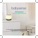 BabySense Dreamer Manual preview