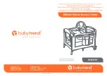 Preview for 1 page of BABYTREND EZRest Deluxe Nursery Center RC81F07 Instruction Manual