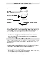 Preview for 4 page of Back to Basics Coffeemaker Instruction Manual