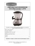 Preview for 26 page of Back to Basics Coffeemaker Instruction Manual