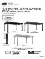 Backyard Discovery STRATFORD Assembly Manual preview