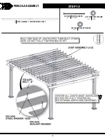 Preview for 22 page of Backyard Discovery STRATFORD Assembly Manual